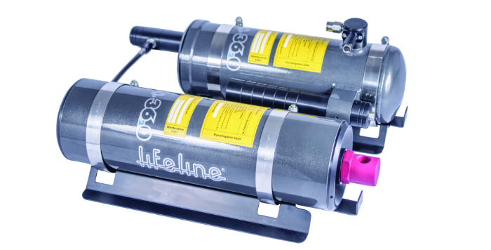 Lifeline Zero 3620 influenced extinguishers