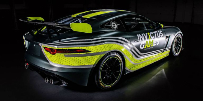 Jaguar, F-Type, GT4, British GT, Invictus Games,