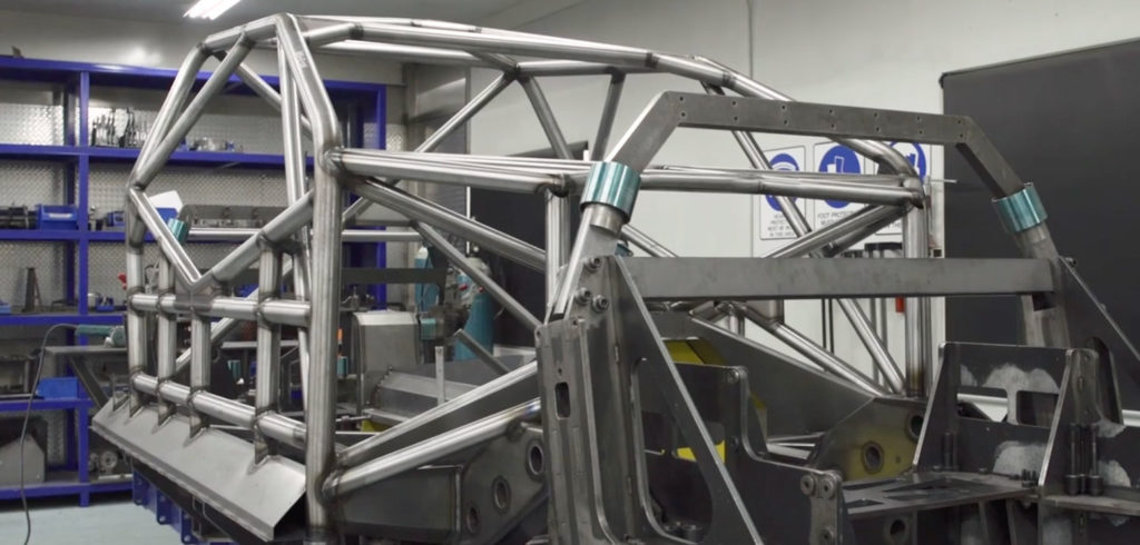 Tickford Racing shows off first Mustang-bodied chassis for 2019