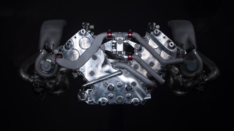 Genesis Magma Racing fires up WRC-derived LMDh V8 for first time.