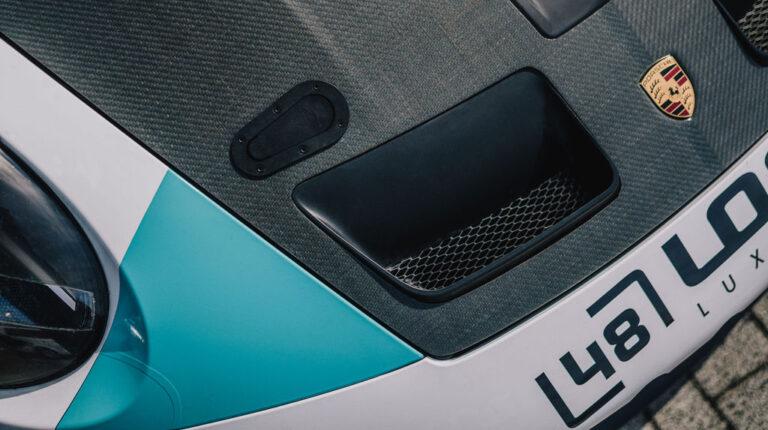 Bcomp, Porsche Motorsport and Four Motors unveil natural-fiber components in GT3 Cup car.