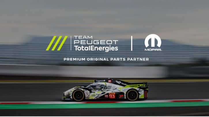 Mopar joins the grid with Team Peugeot TotalEnergies beginning in 2026.